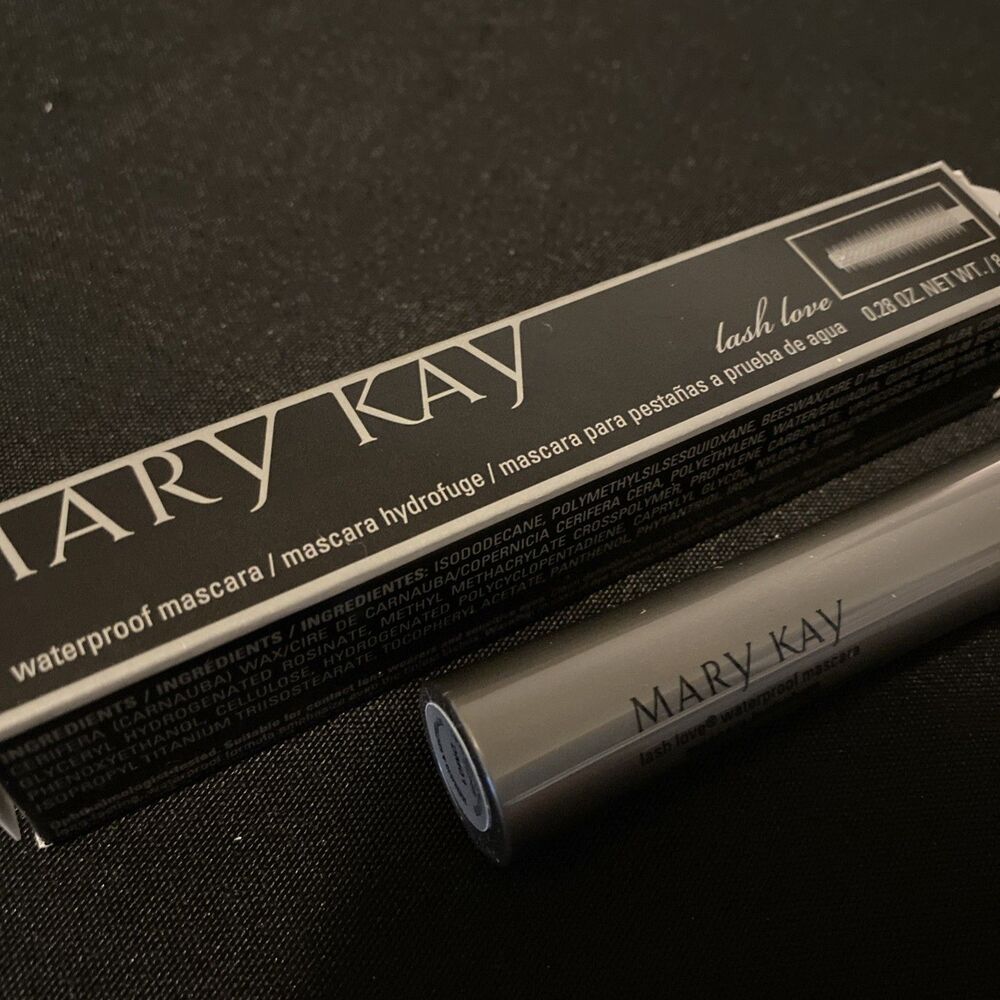 Mary Kay Lash Love Waterproof Mascara Women's 0.28 oz I Heart Black Makeup